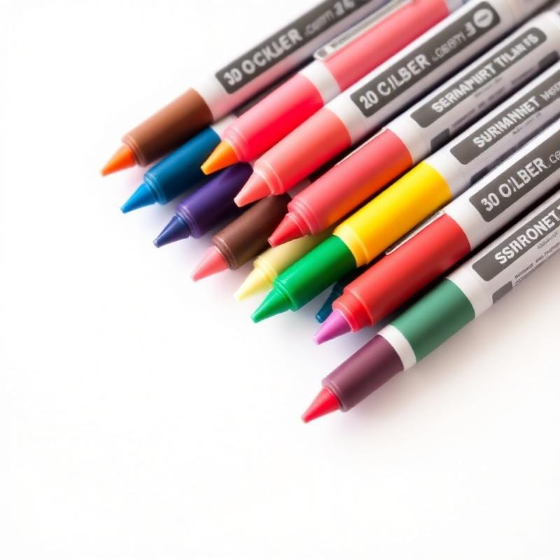 Washable & Permanent Marker Set, 20 Count