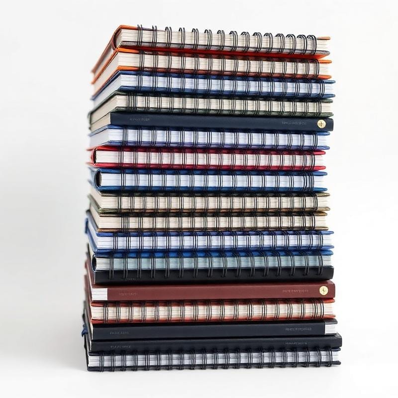 Spiral Notebooks & Composition Books, 6 Pack